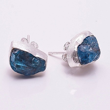 CERCEI - Cercei Argint Neon Apatite