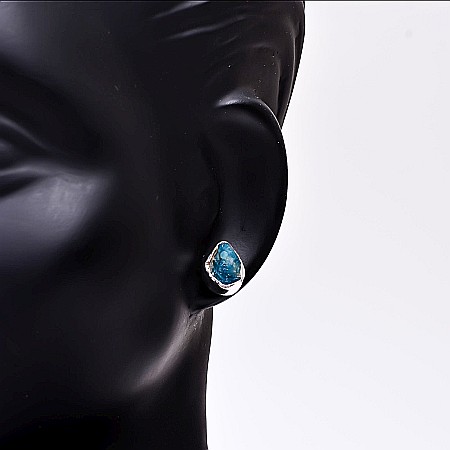 Cercei Argint Neon Apatite [1]