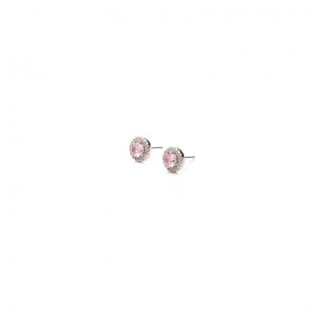 Cercei Argint Princess Pink [1]