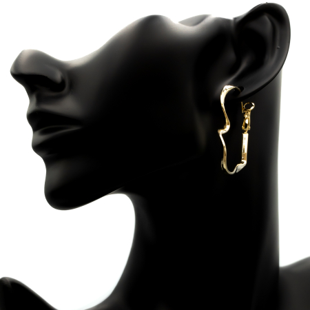 Cercei Aurii Stilizați Edith [1]