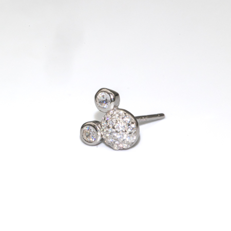 Cercei Din Argint Cu Cristale Zirconia Minnie [2]