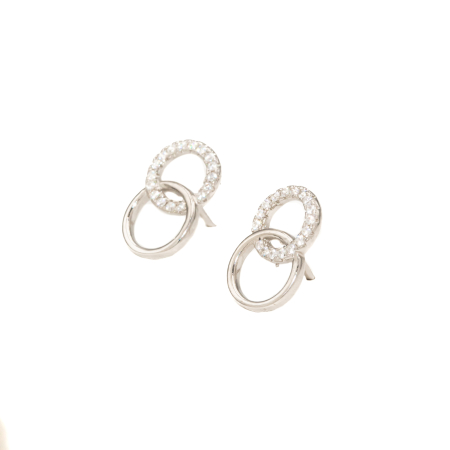 Cercei Din Argint Cu Zirconia Strălucitoare Zora [1]