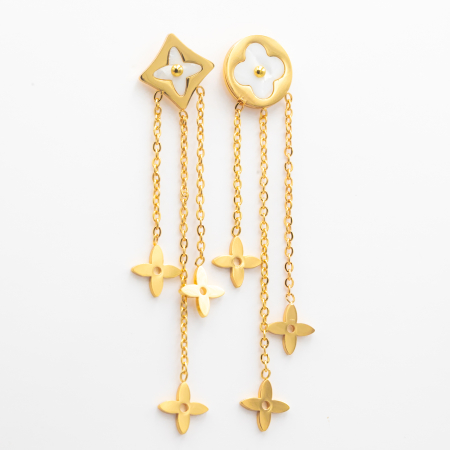 TOATE PRODUSELE - Cercei Lungi Și Aurii Alhambra