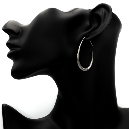 CERCEI - Cercei Rotunzi Argintii.