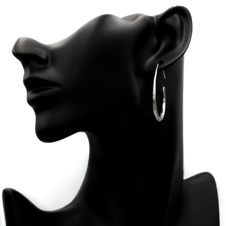 Cercei Rotunzi Argintii. [1]