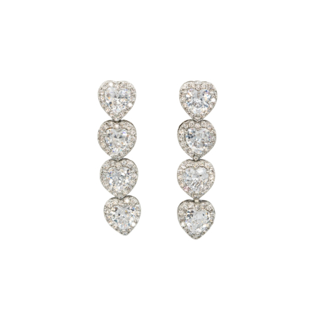 TOATE PRODUSELE - Cercei Tennis Lungi Cu Cristale Zirconia Raisa