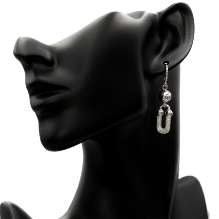 COLECȚIA TIFANY - Cercei Tifany Cu Cristale Zirconia