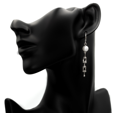 COLECȚIA TIFANY - Cercei Tifany Cu Perlă