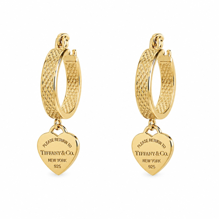 TOATE PRODUSELE - Cercei Tifany Golden Hoops