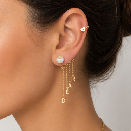 BIJUTERII - Cercei Tip Ear Cuff Dear