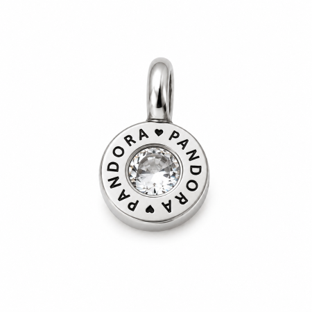 BIJUTERII - Charm Pandora Style Rotund Crystal Glam