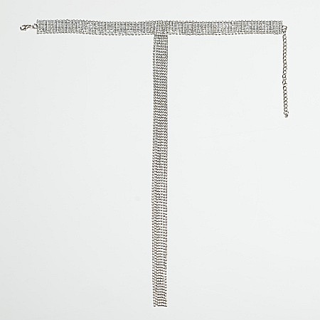 Chocker Argintiu Luxury [1]