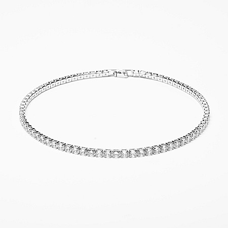COLIERE TENNIS - Chocker Argintiu Tennis