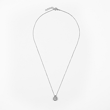 Colier Argint Lacrimă, Cristale Swarovski [2]