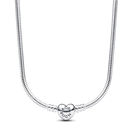 TOATE PRODUSELE - Colier Argintiu Stil Pandora Cu Pandantiv Inimă