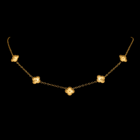 TOATE PRODUSELE - Colier Auriu Cu Pandantiv Alhambra