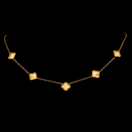 Colier Auriu Cu Pandantiv Alhambra [1]