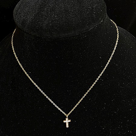 NOUTĂȚI - Colier Cu Pandantiv Cruciuliță