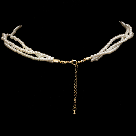 Colier Cu 3 Șiraguri De Perle Francesca [1]