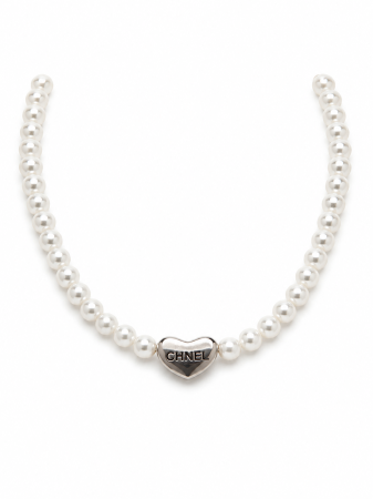 Colier De Perle Chance Shiny Heart [1]