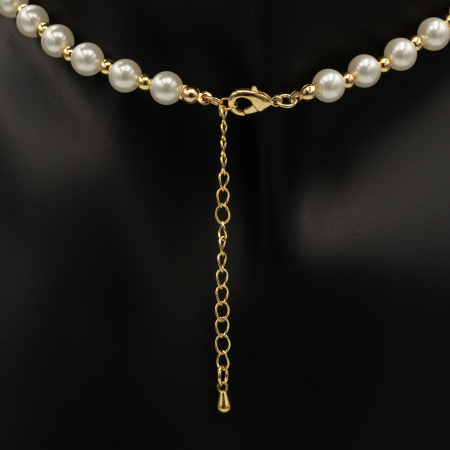 Colier De Perle Cu Pandantiv Floare [1]