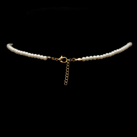 Colier De Perle Cu Pandantiv Litera B [1]