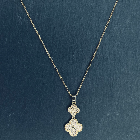 TOATE PRODUSELE - Colier Double Flower