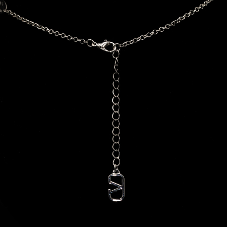 Colier Dublu Argintiu Valentina [3]