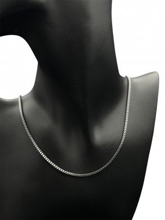 NOUTĂȚI - Colier Unisex Argintiu High Luxury