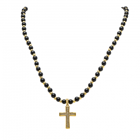COLIERE - Colier Handmade Cu Pandantiv Cruce Faith