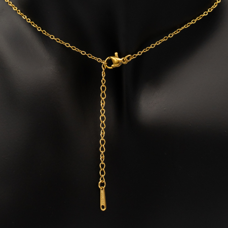 Colier Placat Cu Aur Galben Cu Pandantive Mici Alhambra [2]