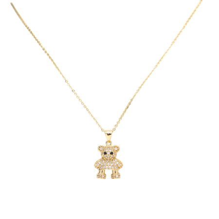 CADOU - Colier Cu Pandantiv Mini Teddy Love