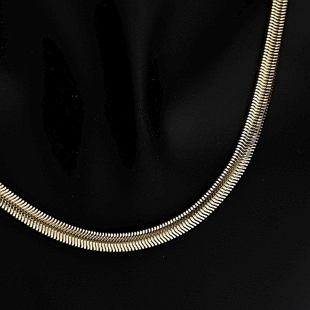Colier Plat Snake Auriu [2]