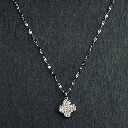 TOATE PRODUSELE - Colier Silver Flower