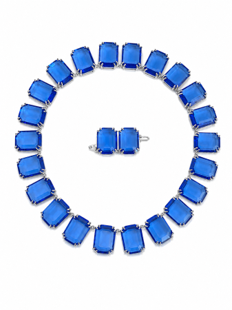 Colier Tennis Millenia Blue [1]