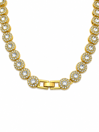 Colier Tennis Unisex Splendor Gold Absolute [3]