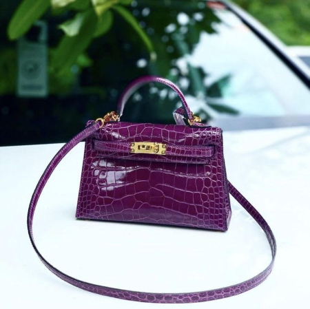 NOUTĂȚI - Geantă Kelly Mini Viola