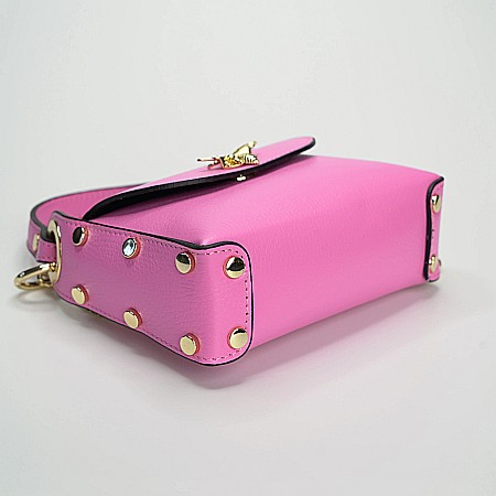 Geantă Piele Naturală Roz Barbie [3]