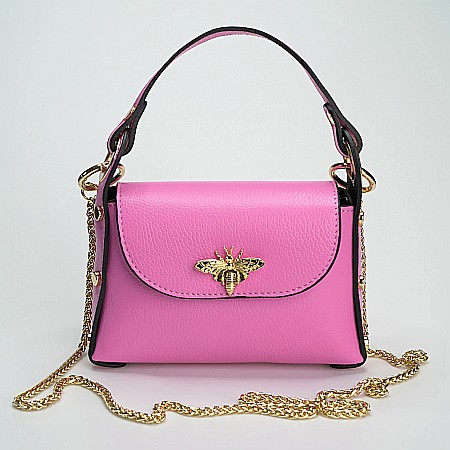 TOATE PRODUSELE - Geantă Piele Naturală Roz Barbie