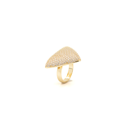 Inel Auriu Cu Cristale Zirconia Zenaida [1]