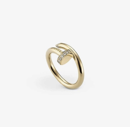 Colecția Bijuterii CUI - Inel Cui Cristale Semiprețioase Gold