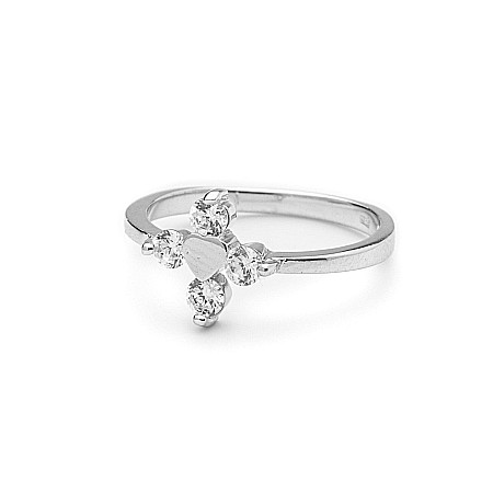 Valentine's Day - Inel Din Argint Simple Love