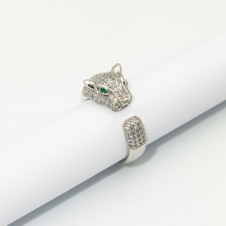 TOATE PRODUSELE - Inel Panthere Cu Cristale Zirconia