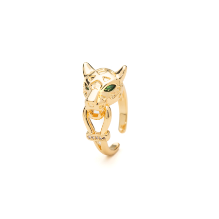 INELE - Inel Reglabil Auriu Gold Panthere