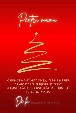 MESAJE ÎN CUTIE - Mesaje personalizate pentru mamă în cutia de bijuterii - model 2
