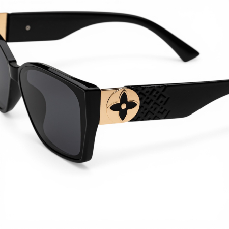 Ochelari De Soare Louisa Cu Monogramă Midnight Black [2]