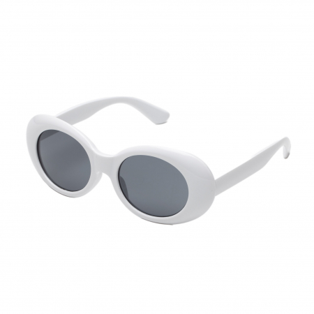 OCHELARI DE SOARE - Ochelari De Soare Oval Alb
