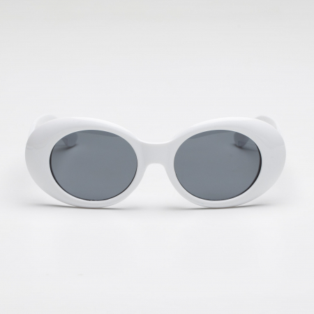 Ochelari De Soare Oval Alb [1]