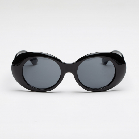 Ochelari De Soare Oval Negru [1]