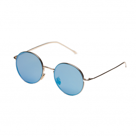 OCHELARI DE SOARE - Ochelari De Soare Rotunzi Aurii Olivia